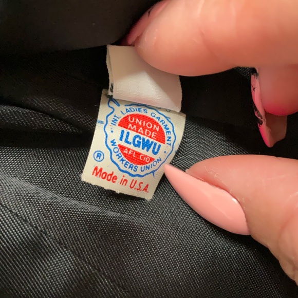 Vintage Sottana David Lohman Womens Sophisticated Velvet Blazer SZ 4 Whimsigoth - Picture 6 of 6